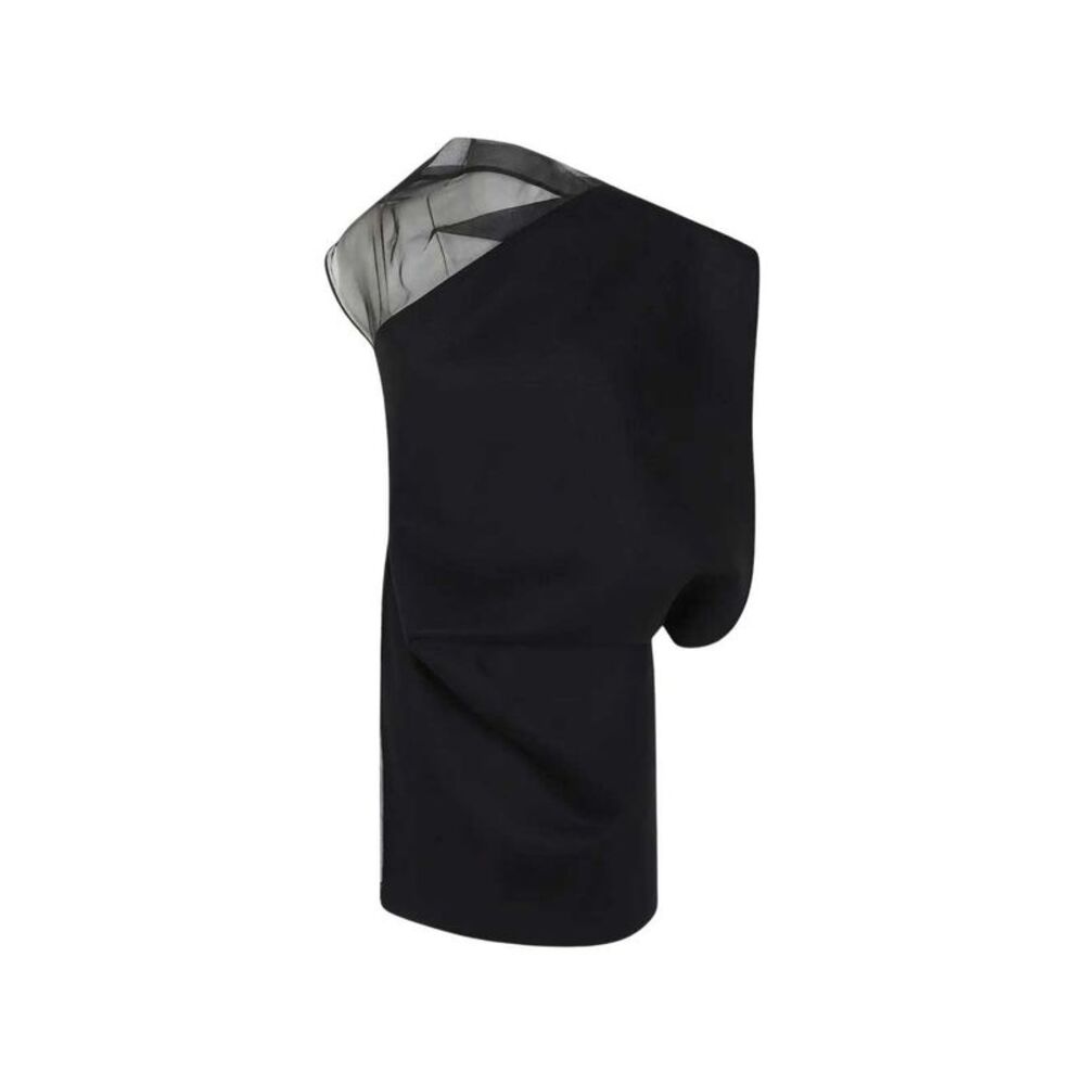 Sportmax Women Asymmetric Sleeveless Dress - Black